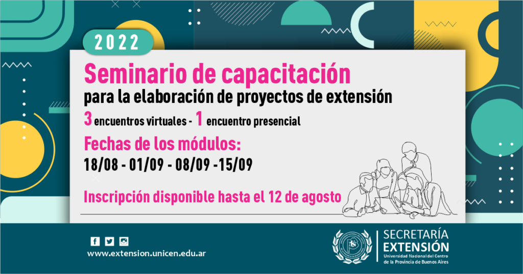 Seminario de capacitación para la elaboración de proyectos de extensión ...