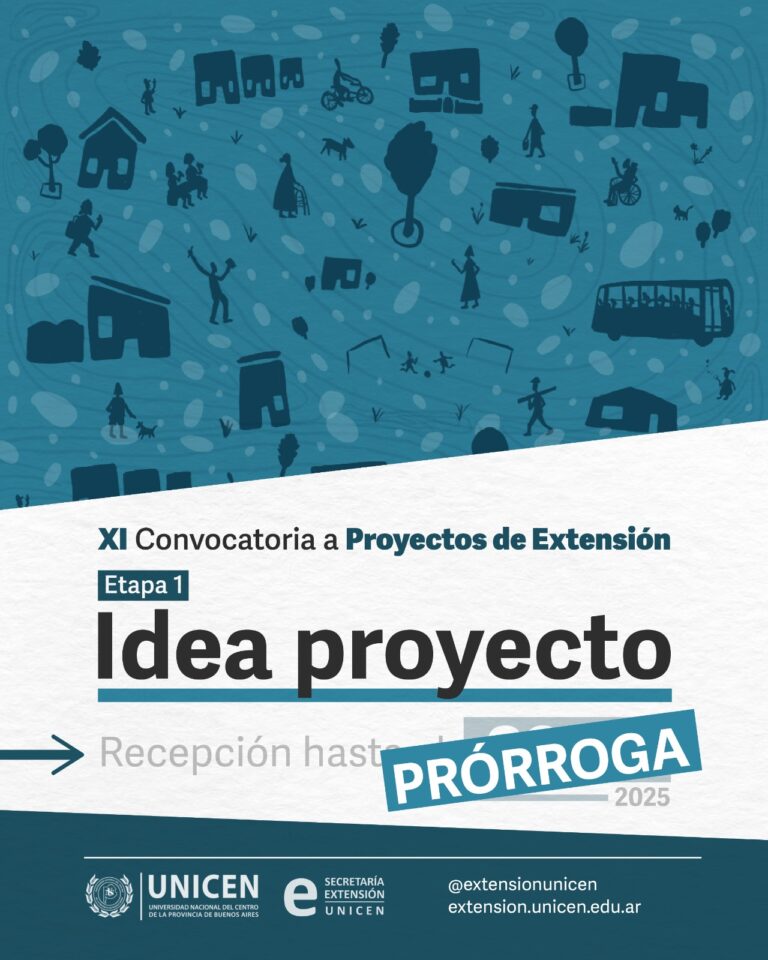 Prórroga de la XI Convocatoria a Proyectos de Extensión