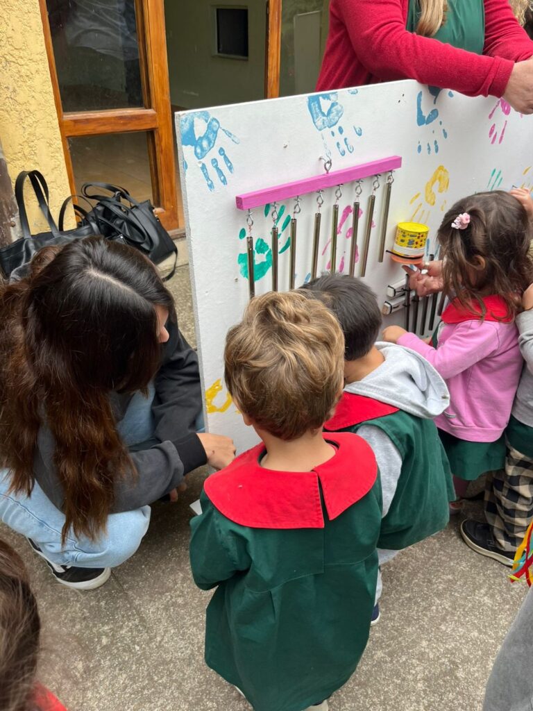 Descubriendo sonidos. Confección de un panel sonoro para el Jardín Maternal Arroyito y la Sala Maternal del Jardín N° 903